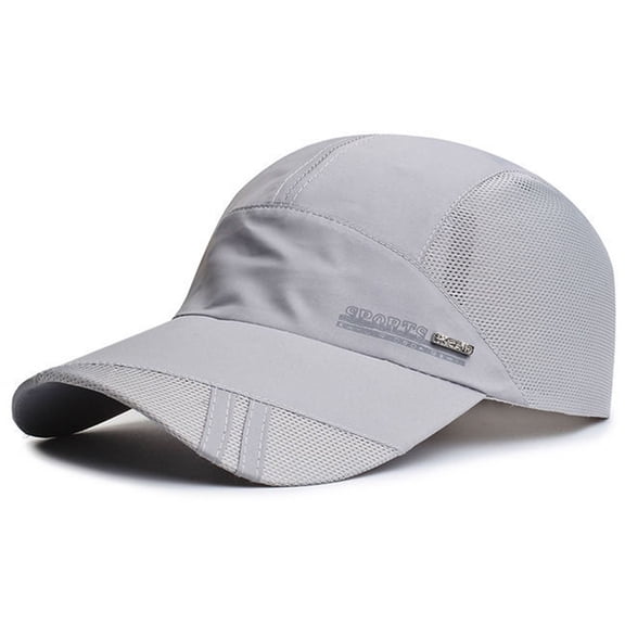 Mightlink Men Baseball Hat Hollow Out Lightweight Mesh Sun Protection Summer Hat for Running