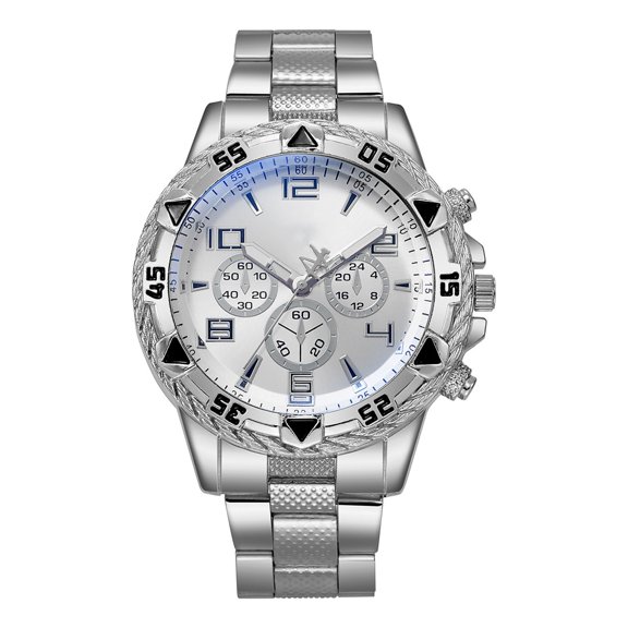 Mightlink Men Business Watch Luxury Alloy Strap 3 Hand Minimalist Metal Male Dress Quartz Watch Fashion Jewelry Birthday Gift