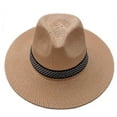 thumbnail image 1 of Mightlink Men Sun Hat Wide Brim Sunscreen Washable Friendly to Skin Beach Hat for Summer, 1 of 7