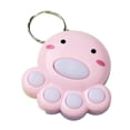 thumbnail image 1 of Mightlink Mini Fidget Toy Lovely Portable Funny Cat Paw Push Fidget Game Keychain for Children - 1PC, 1 of 3