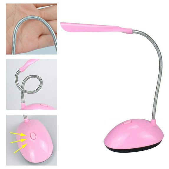Mightlink Mini Foldable Reading Lamp USB Powered Eye-caring Reading LED Desk Lamp Student Gift
