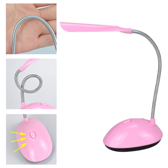 Mightlink Mini Foldable Reading Lamp USB Powered Eye-caring Reading LED Desk Lamp Student Gift