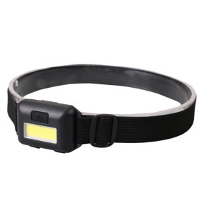 Mightlink Mini Headlight High Brightness Ultra-Light 3 Light Modes Easy-wearing Wide Application Outdoor Lighting ABS Night Fishing LED COB Head Flashlight Gadget for Outdoor