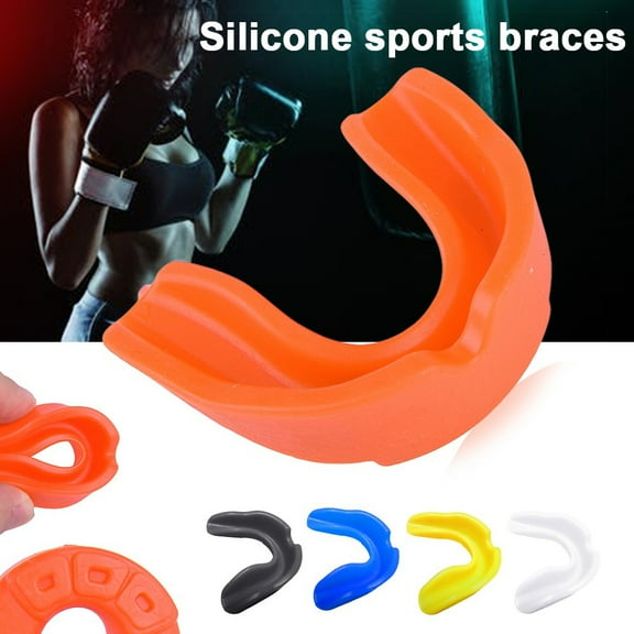 Mightlink Silicone Sports Teeth Braces Mouth Guard Protector for Boxing Karate Muay Thai
