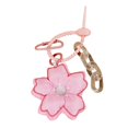 thumbnail image 1 of Mightlink Soft Flower Keychain INS Style Backpack Accessory PP Cotton Small Flower Pendant with Hanging Buckle Keychain, 1 of 7