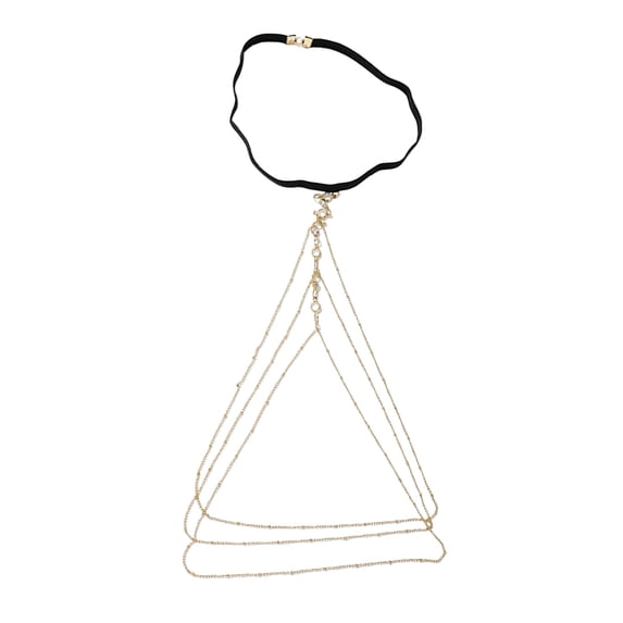 Mightlink Thigh Chain Women's Adjustable Multi-layer Diamond Chain Luxurious Gold White Alloy Body Chain for Leg Accessory