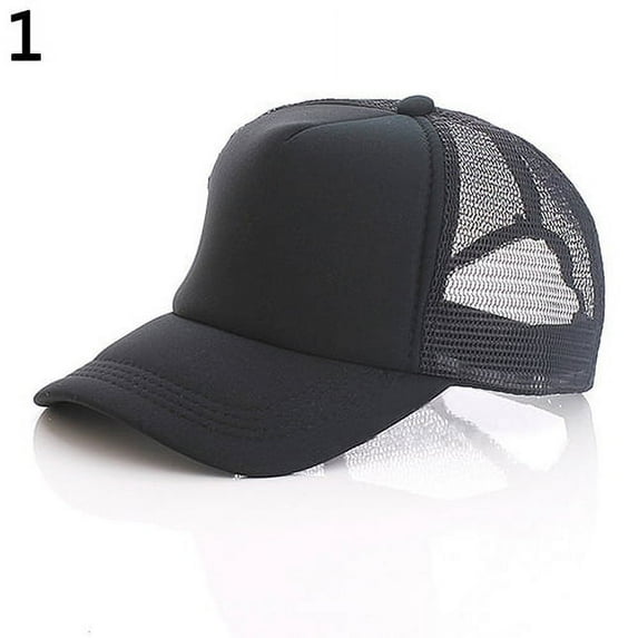 Mightlink Unisex Attractive Baseball Cap Trucker Mesh Blank Visor Adjustable Sun Hat