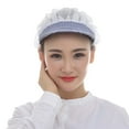 thumbnail image 1 of Mightlink Unisex Breathable Lightweight Elastic Mesh Cap Working Catering Cooking Chef Hat, 1 of 7