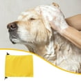 thumbnail image 1 of Mightlink Waterproof Pet Bath Cap,Adjustable Buckle Dog Ear Protection Shower Hat Dog Ear Covers for Bathing And Rain Showers, 1 of 6