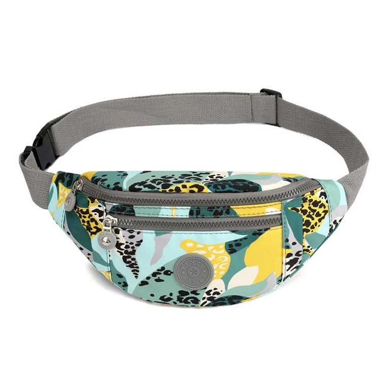 Mightlink Women Fanny Pack Fashion Print Adjustable Strap Multifunctional Large Capacity Belt Bag Bum Bag for Outdoor Sports Walmart