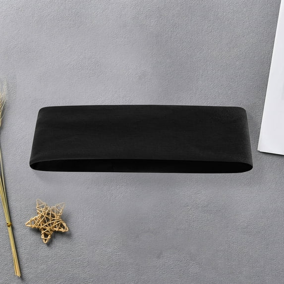 Mightlink Women Men Solid Color Headband Wide Hair Band High Elastic Breathable Hair Tie Sports Yoga Fitness Headgear 1Pc