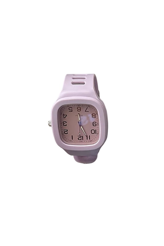 Wrist Watch Square Dial Electronic Pointer Temperament 30M Waterproof Pin Buckle Digital Dial Casual Wrist Watch Clothing Accessory