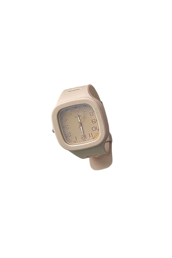 Wrist Watch Square Dial Electronic Pointer Temperament 30M Waterproof Pin Buckle Digital Dial Casual Wrist Watch Clothing Accessory