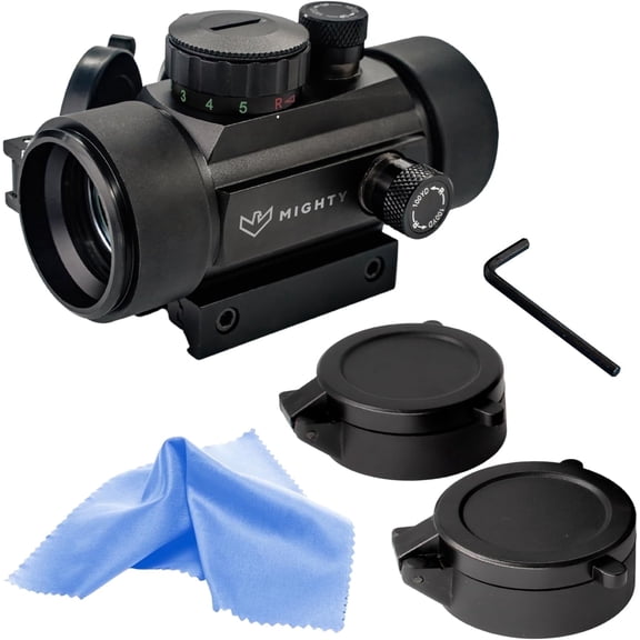 Mighty 1x30mm Reflex Green Red Dot Sight Optic 20mm/11mm Rail Mount for Hunting