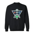 thumbnail image 1 of Mighty Alien Design Sweatshirt Men -Image by Shutterstock, Male 3X-Large, 1 of 4