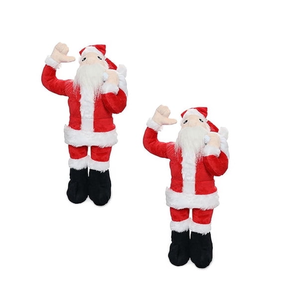 Mighty Arctic Santa, 2-Pack Dog Toys