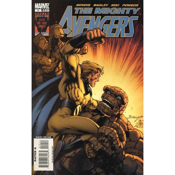 Mighty Avengers #10 VF ; Marvel Comic Book