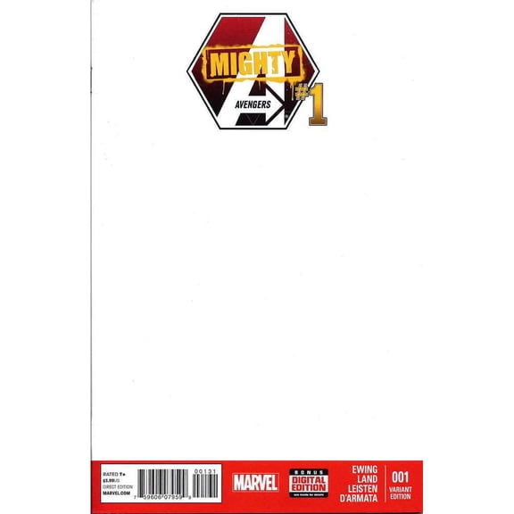 Mighty Avengers (2nd Series) #1B VF ; Marvel Comic Book