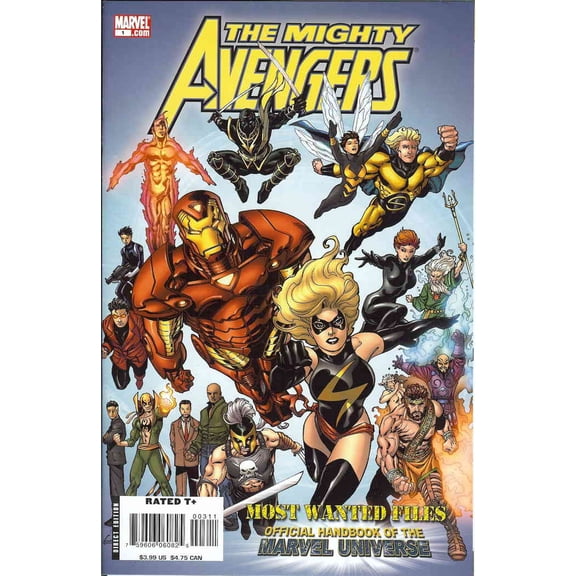 Mighty Avengers: Most Wanted Files #1 VF ; Marvel Comic Book