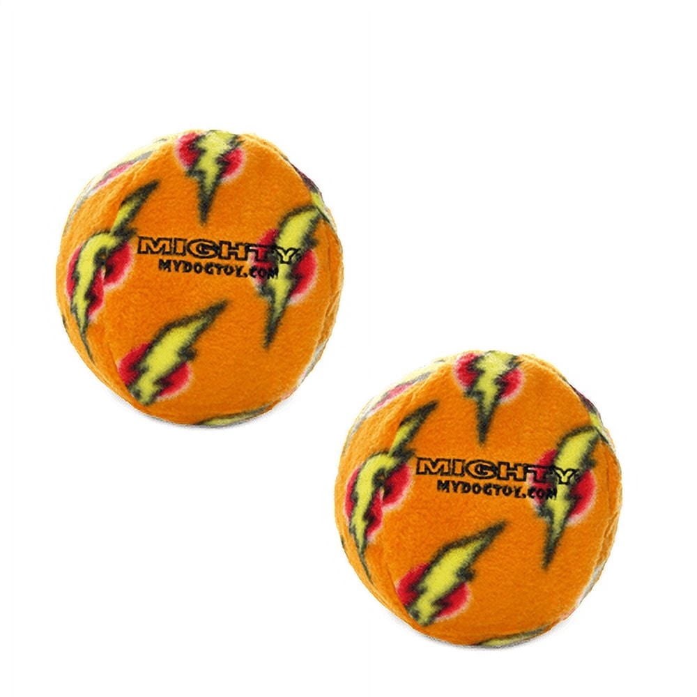 Mighty Ball Medium Orange, 2-Pack Dog Toys