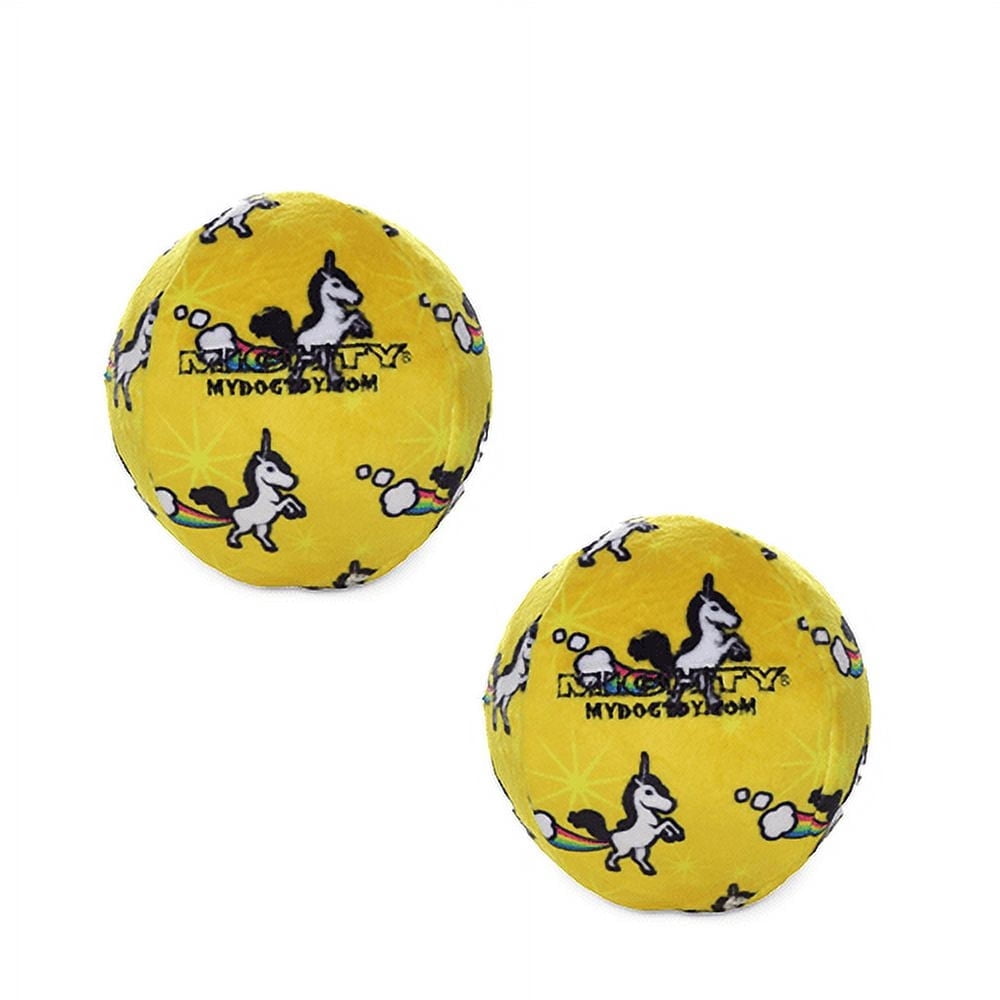 Mighty Ball Medium Unicorn, 2-Pack Dog Toys