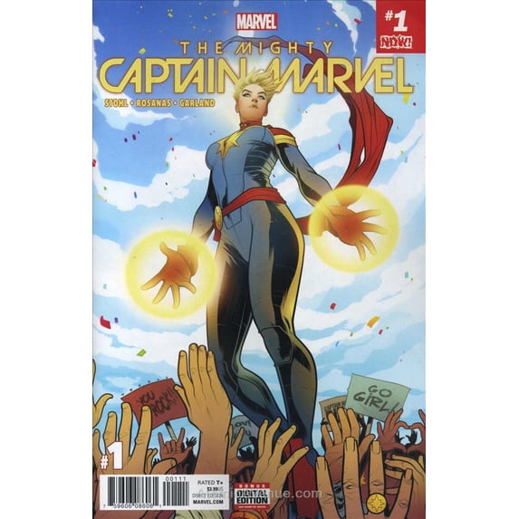 Mighty Captain Marvel, The #1 VF ; Marvel Comic Book