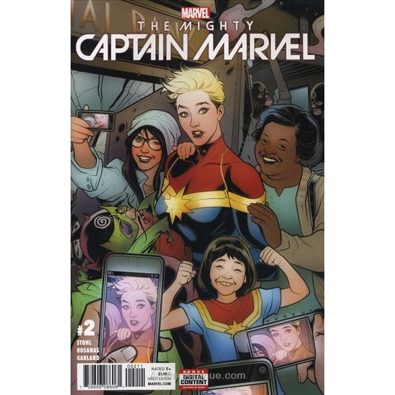 Mighty Captain Marvel, The #2 VF ; Marvel Comic Book