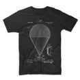 thumbnail image 1 of Mighty Circus Airship Patent T-Shirt - Black, Four Extra Large, 1 of 2