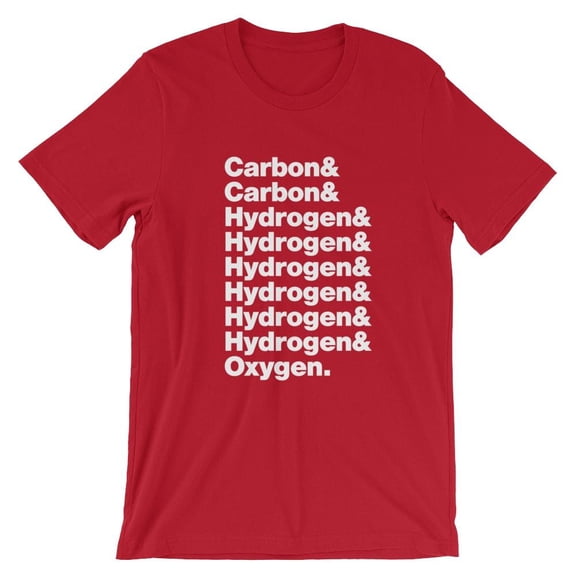 Mighty Circus Alcohol T-Shirt - Red, Large