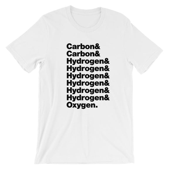 Mighty Circus Alcohol T-Shirt - White, Extra Large