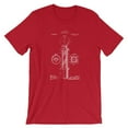 thumbnail image 1 of Mighty Circus Barber Pole Patent T-Shirt - Red, Small, 1 of 2