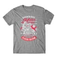 thumbnail image 1 of Mighty Circus Born to Ride Motor Cycle T-Shirt 100% Cotton Premium Tee NEW - Gray, Extra Large, 1 of 2