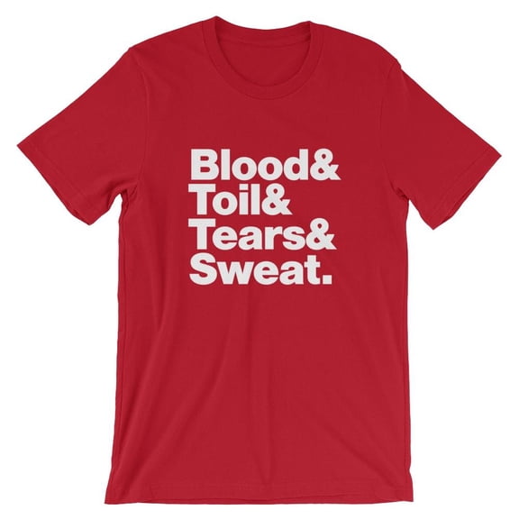 Mighty Circus Churchill T-Shirt - Red, Extra Large