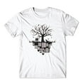 thumbnail image 1 of Mighty Circus City Building Tree T-Shirt 100% Cotton Premium Tee NEW - White, Large, 1 of 2