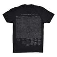 thumbnail image 1 of Mighty Circus Declaration of Independence T-Shirt - Black, Small, 1 of 2