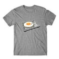 thumbnail image 1 of Mighty Circus Egg Scratch T-Shirt 100% Cotton Premium Tee NEW - Gray, Small, 1 of 2