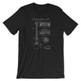 thumbnail image 1 of Mighty Circus Electric Guitar Patent T-Shirt - Black, Double Extra Large, 1 of 2