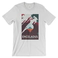 thumbnail image 1 of Mighty Circus Enceladus Poster Print T-Shirt from NASA - White, Small, 1 of 2