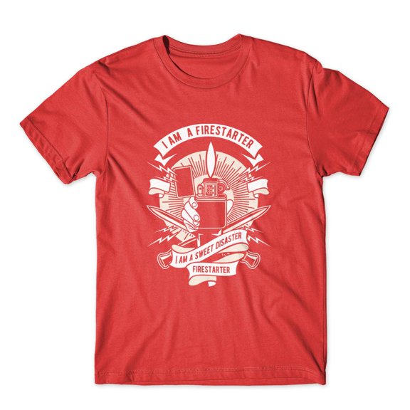 Mighty Circus Firestarter T-Shirt 100% Cotton Premium Tee NEW - Red, Extra Large