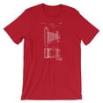 thumbnail image 1 of Mighty Circus Folding Camera Patent T-Shirt - Red, Medium, 1 of 2
