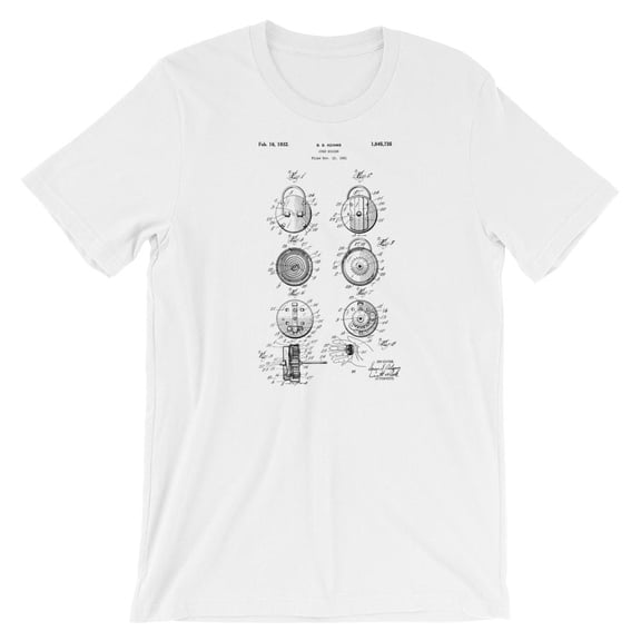 Mighty Circus Joy Buzzer Patent T-Shirt - White, Medium