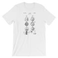 thumbnail image 1 of Mighty Circus Joy Buzzer Patent T-Shirt - White, Small, 1 of 2