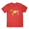 thumbnail image 1 of Mighty Circus Lion Life Death T-Shirt 100% Cotton Premium Tee NEW - Red, Medium, 1 of 2
