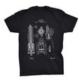 thumbnail image 1 of Mighty Circus Machine Gun Patent T-Shirt - Black, Medium, 1 of 2