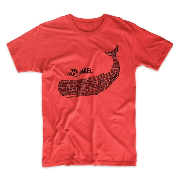 Mighty Circus Moby Dick T-Shirt - Red, Small