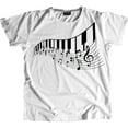 thumbnail image 1 of Mighty Circus Piano Musical Band Musician T-Shirt 100% Cotton Premium Tee NEW - White, Double Extra Large, 1 of 2
