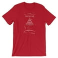 thumbnail image 1 of Mighty Circus Pool Ball Frame Patent T-Shirt - Red, Small, 1 of 2