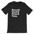 thumbnail image 1 of Mighty Circus Secret Identity T-Shirt - Black, Double Extra Large, 1 of 2