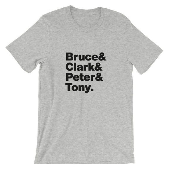 Mighty Circus Secret Identity T-Shirt - Gray, Medium