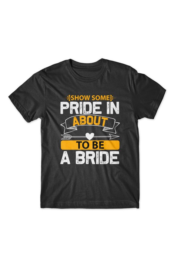 Show Some Pride In About T-Shirt 100% Cotton Premium Tee - Black, Small
